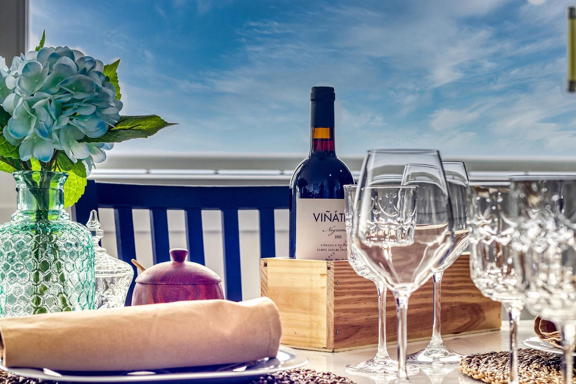 Central Modern Apartment With Private Parking & Ocean View & Coffee Corner Icod De Los Vinos Exterior foto